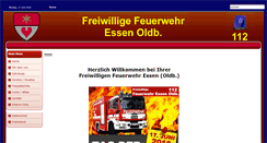 Desktop Screenshot of feuerwehr-essen.de