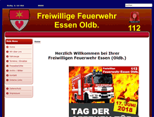 Tablet Screenshot of feuerwehr-essen.de